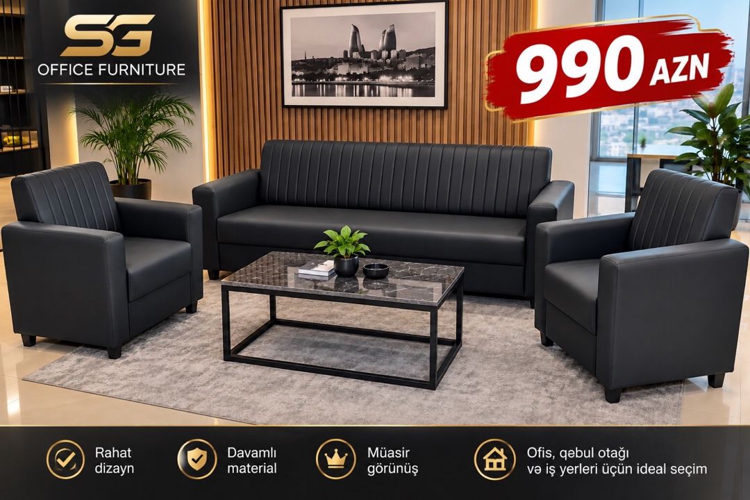Ofis divanı və kresloları — Mebel, Bakı