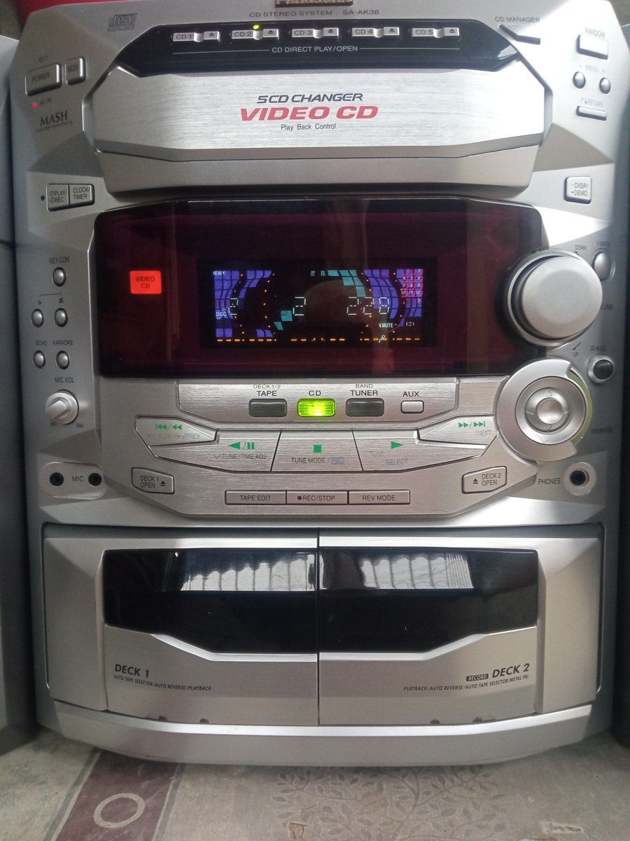 Musiqi mərkəzi Panasonic SA-AK38 — Səs texnikası, Bakı (2)