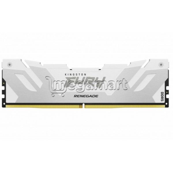 Operativ yaddaş Kingston 24GB 8000MT/s DDR5 CL38 Dımm Fury Renegade White (KF580C38RW-24) — Sabit diskləri, Bakı