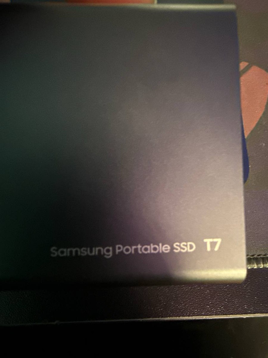Xarici SSD Samsung T7 1TB Portable — Kompüterlər və noutbuklar, Bakı (2)