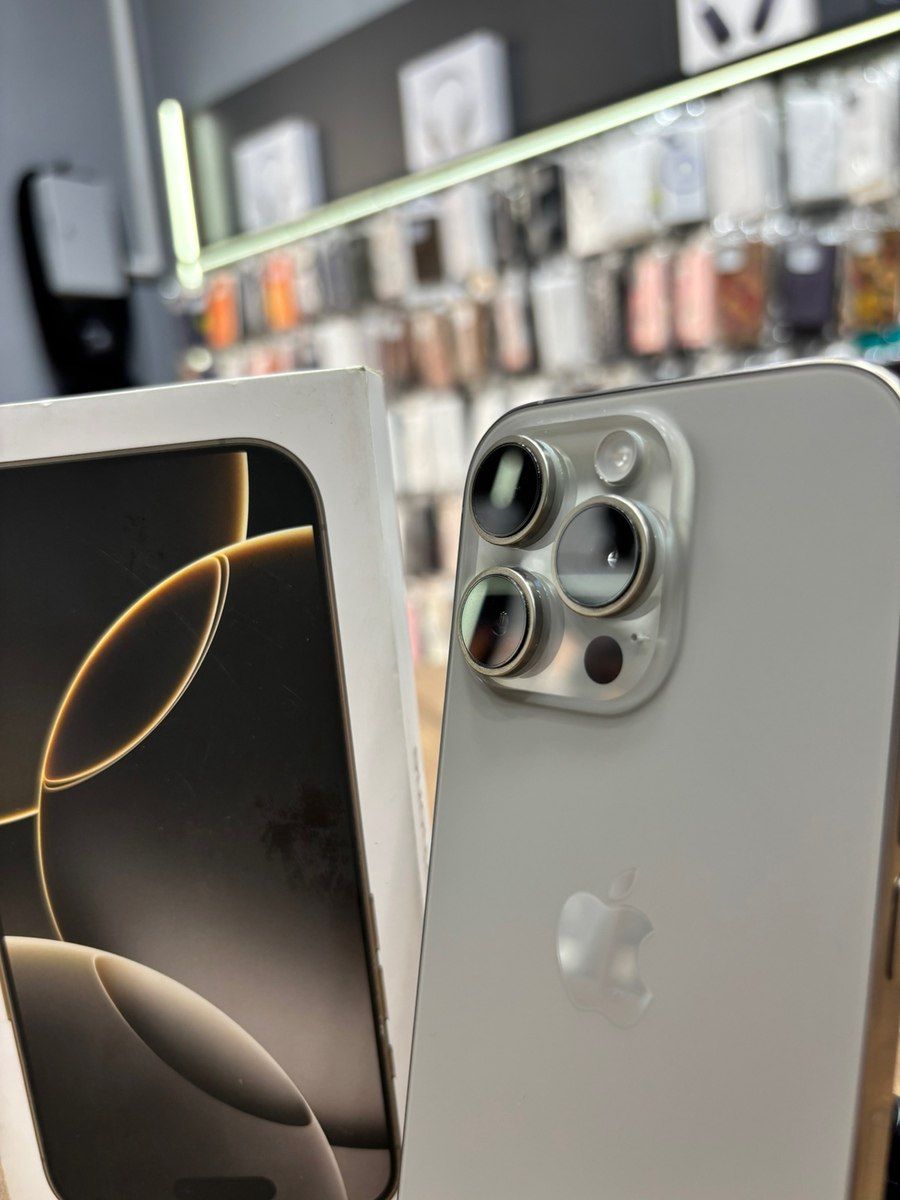 Apple iPhone 16 Pro Natural Titanium 256GB/8GB — Smartfonlar, Bakı (3)
