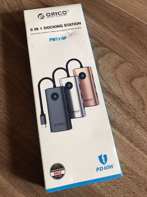Orıco – 5-in-1 Usb‑c dok-stansiya Xüsusiyyətlər: - 5 portlu — Bakı
