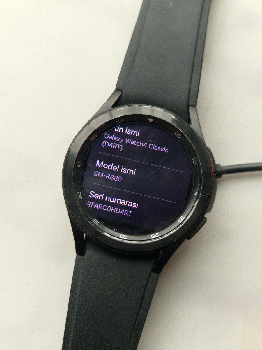 Samsung Galaxy Watch 4 Classic Black 42mm — Ağıllı saatlar və biləkliklər, Bakı (6)