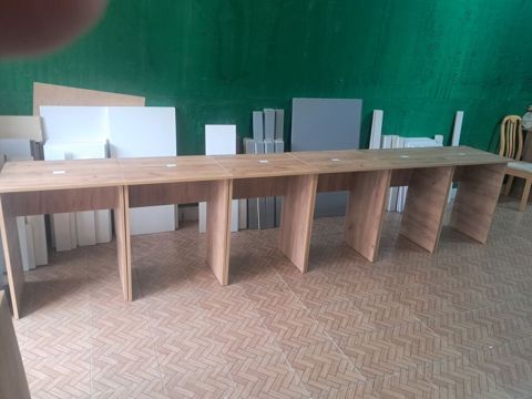 Modul tipli taxta stollar - Material: Laminat/MDF (ağac teksturalı — Bakı