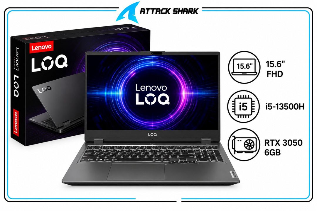 Lenovo loq 3 15IRH8 (82XV0009RK) I5-13500H / 16GB(8+8)_DDR5_5200/ 1x512GB SSD M.2 / RTX3050_6GB — Noutbuklar, Bakı