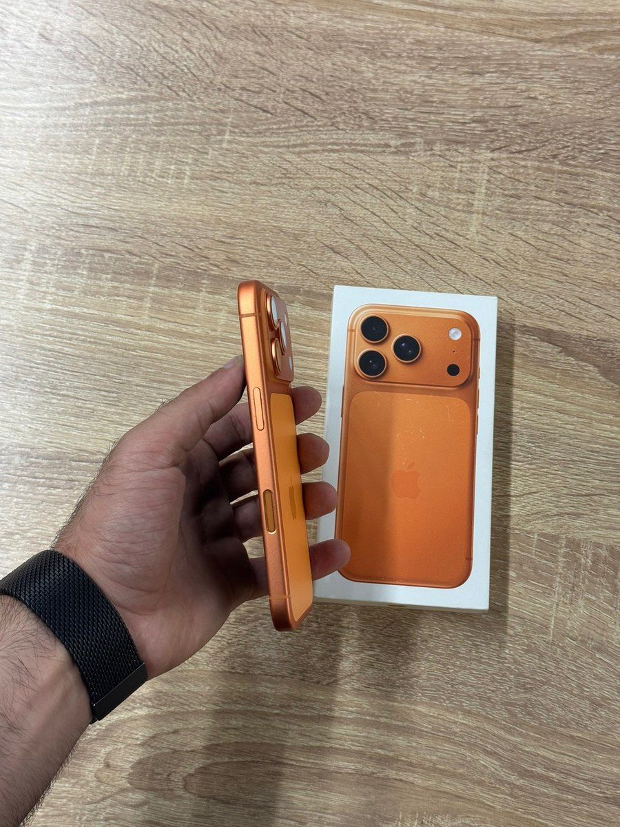 Apple iPhone 17 Pro Cosmic Orange 256GB/12GB — Smartfonlar, Bakı (2)