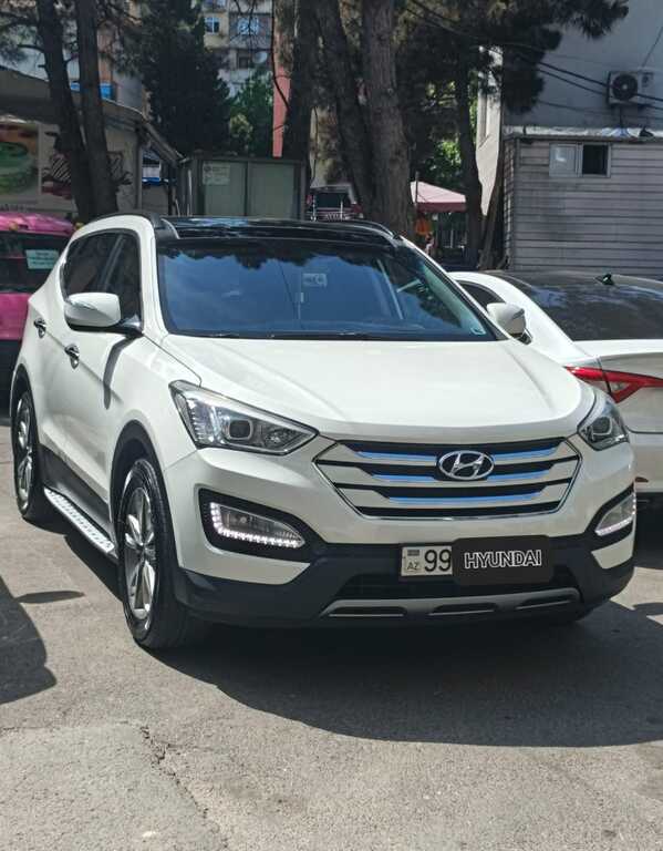 Hyundai Santa Fe, 2.4 L, 2013 il, 166 000 km — Avtomobillər, Bakı (3)