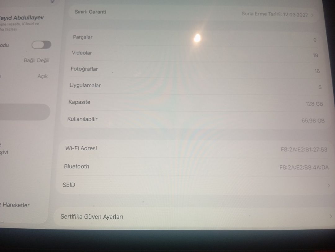 Apple iPad A16 2026 — Planshetlər, Bakı (2)