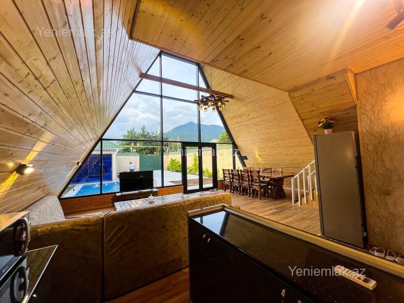 Günlük 3 otaqlı Həyət evi / Villa, 170 m², Qəbələ — Ev, villa, Qəbələ (12)