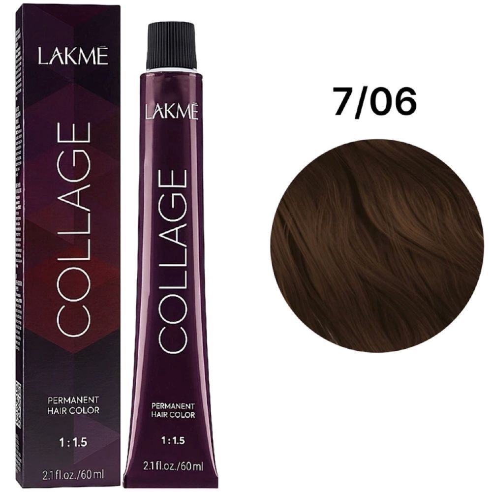 Krem-boya Lakme Collage 7/06 Warm Medium Blonde, 60 ml — Mallar, Bakı (2)