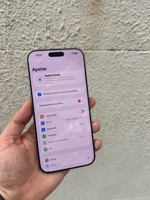 Apple iPhone 16 Pro Max Natural Titanium 256GB/8GB — Bakı
