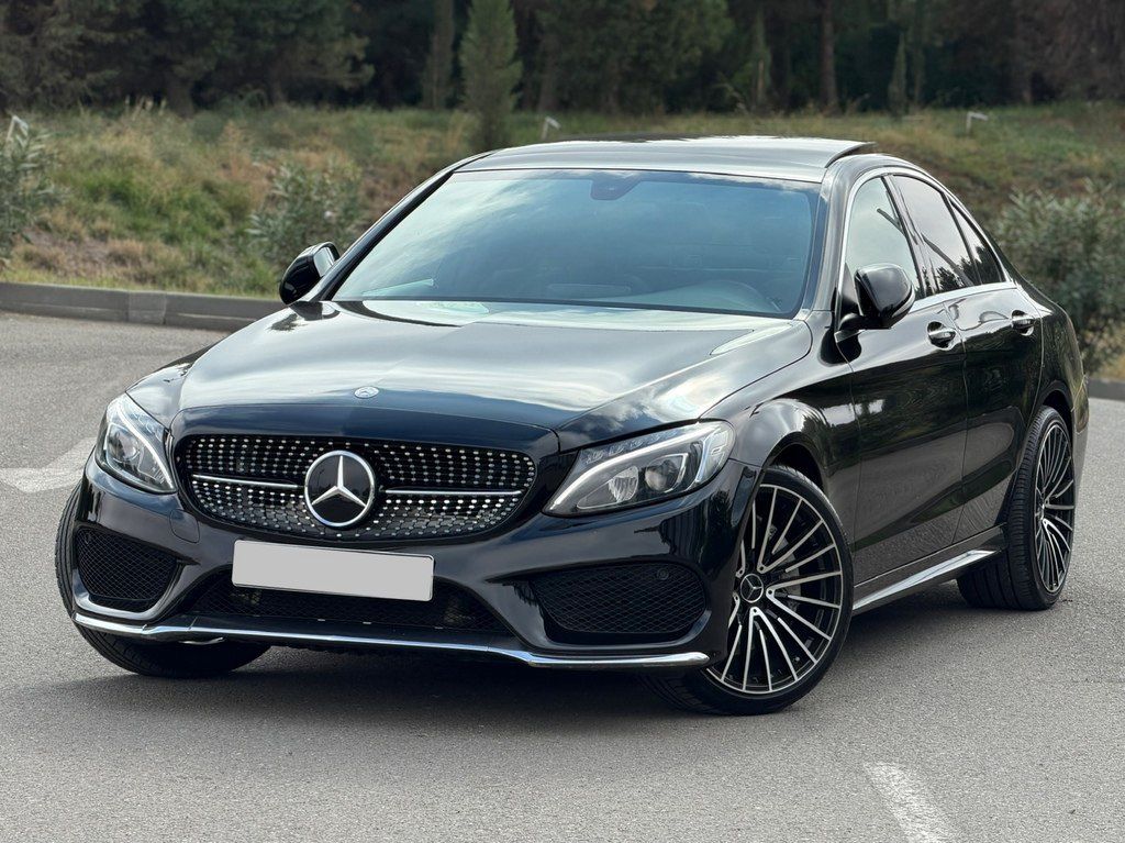Mercedes C 300, 2.0 L, 2016 il, 117 000 km — Avtomobillər, Gəncə (2)