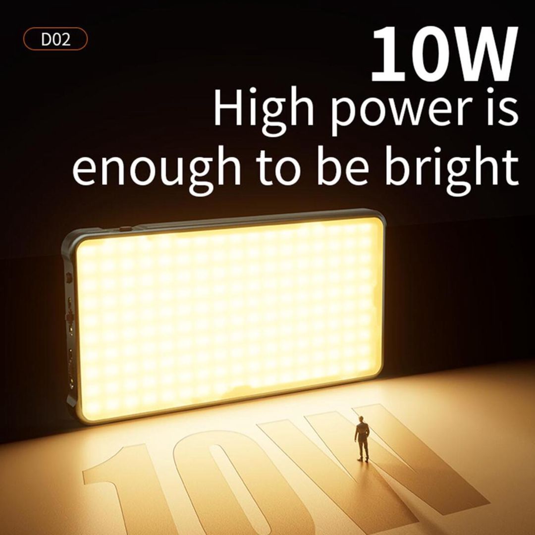 “D02” RGB LED işıq 10W — Foto və video texnikası, Bakı (4)