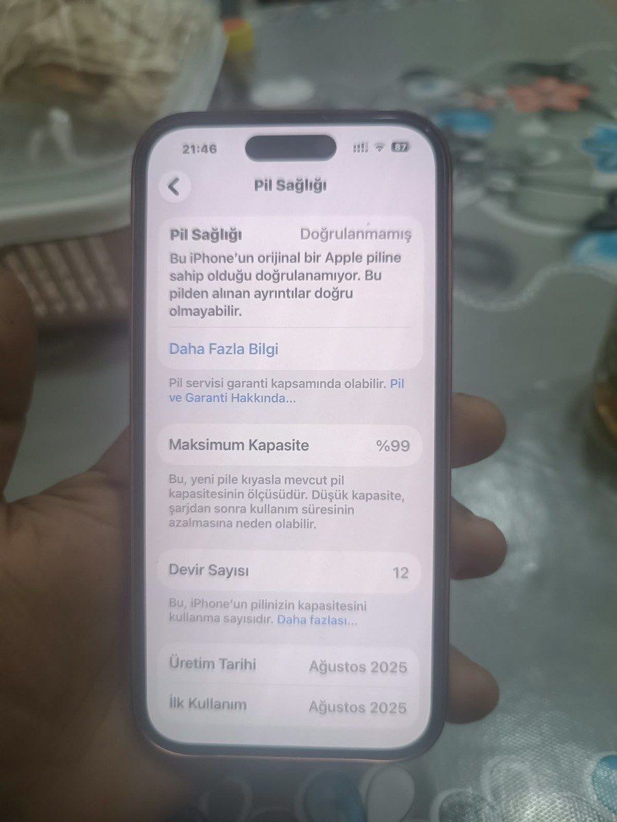 Apple iPhone 15 Pro Natural Titanium 128GB/8GB — Smartfonlar, Sumqayıt (7)