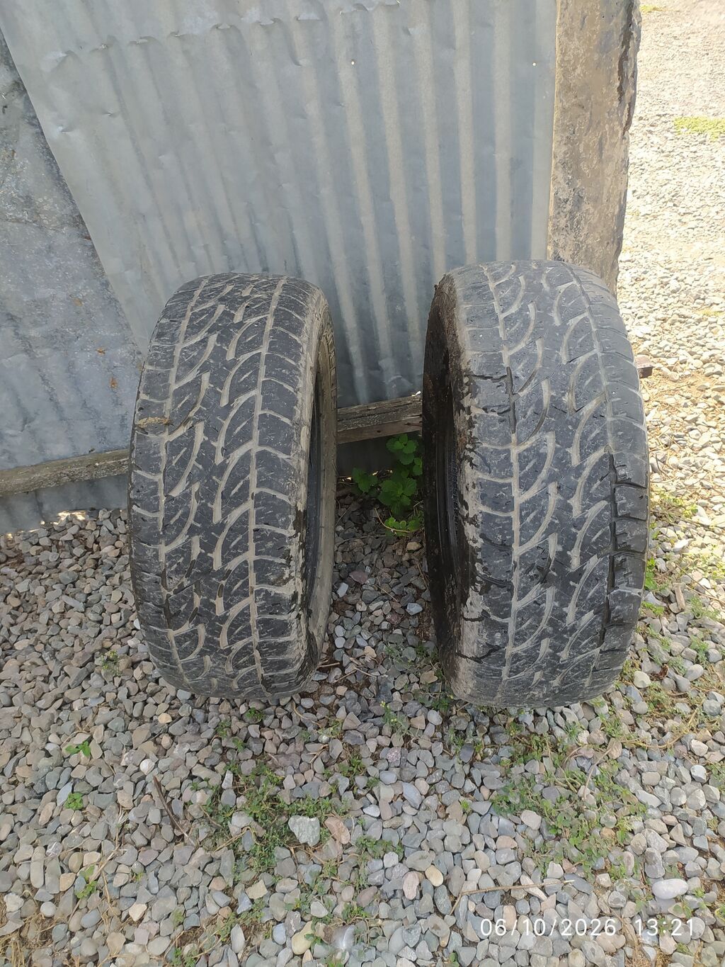 Bridgestone Dueler A/T avtomobil şinləri – 2 ədəd - Model: Bridgestone — Şinlər, Bərdə