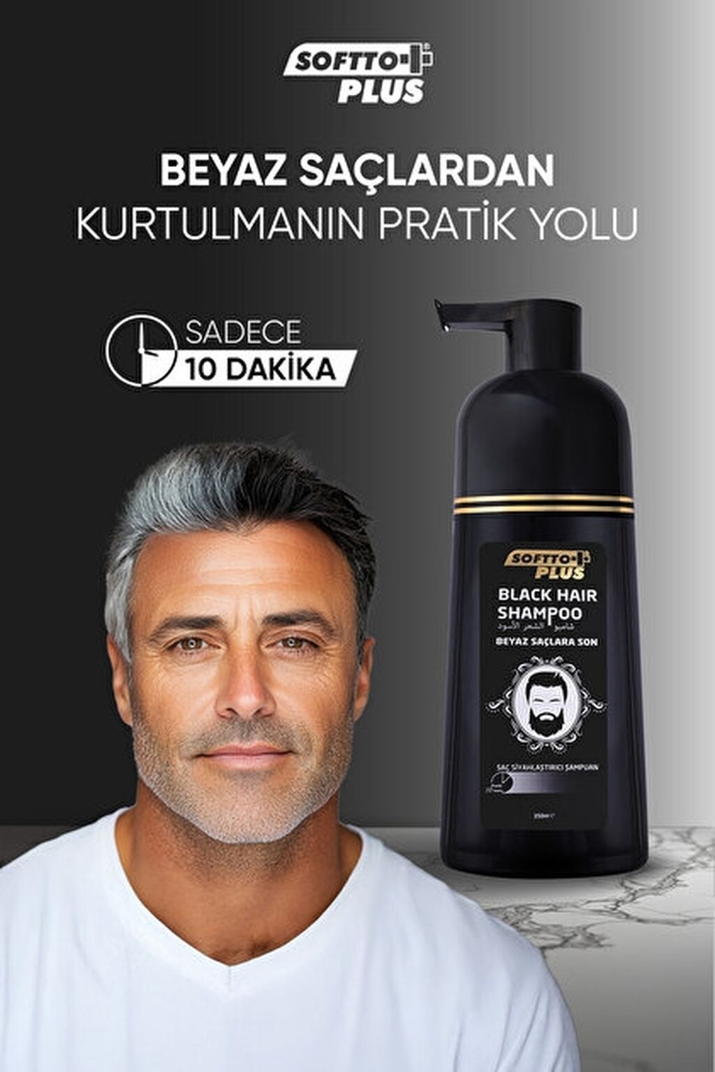 Şampun Ağ saçlara qarşı — Saç qayığı, Bakı (3)