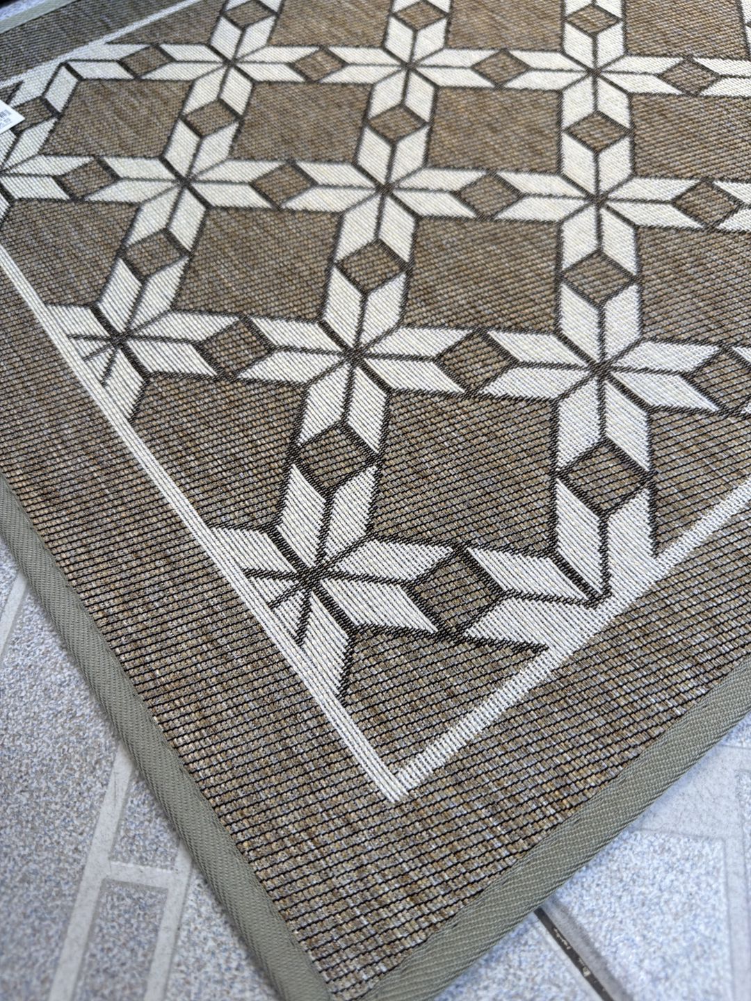 Qapı qabağı xalça Eviçi, HR-4, 50x80 sm, 80 sm, bej, polyester — Mallar, Bakı (2)