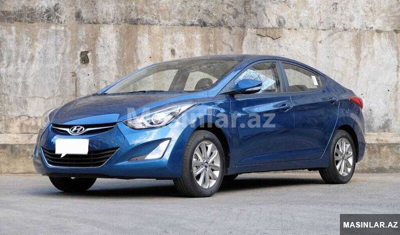 Hyundai Elantra 2015 il — Minik avtomobili icarəsi, Bakı