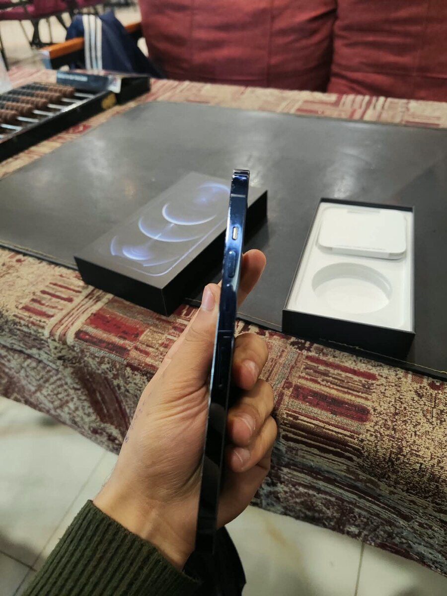 Apple iPhone 12 Pro Max Pacific Blue 256GB/6GB — Smartfonlar, Bakı (6)