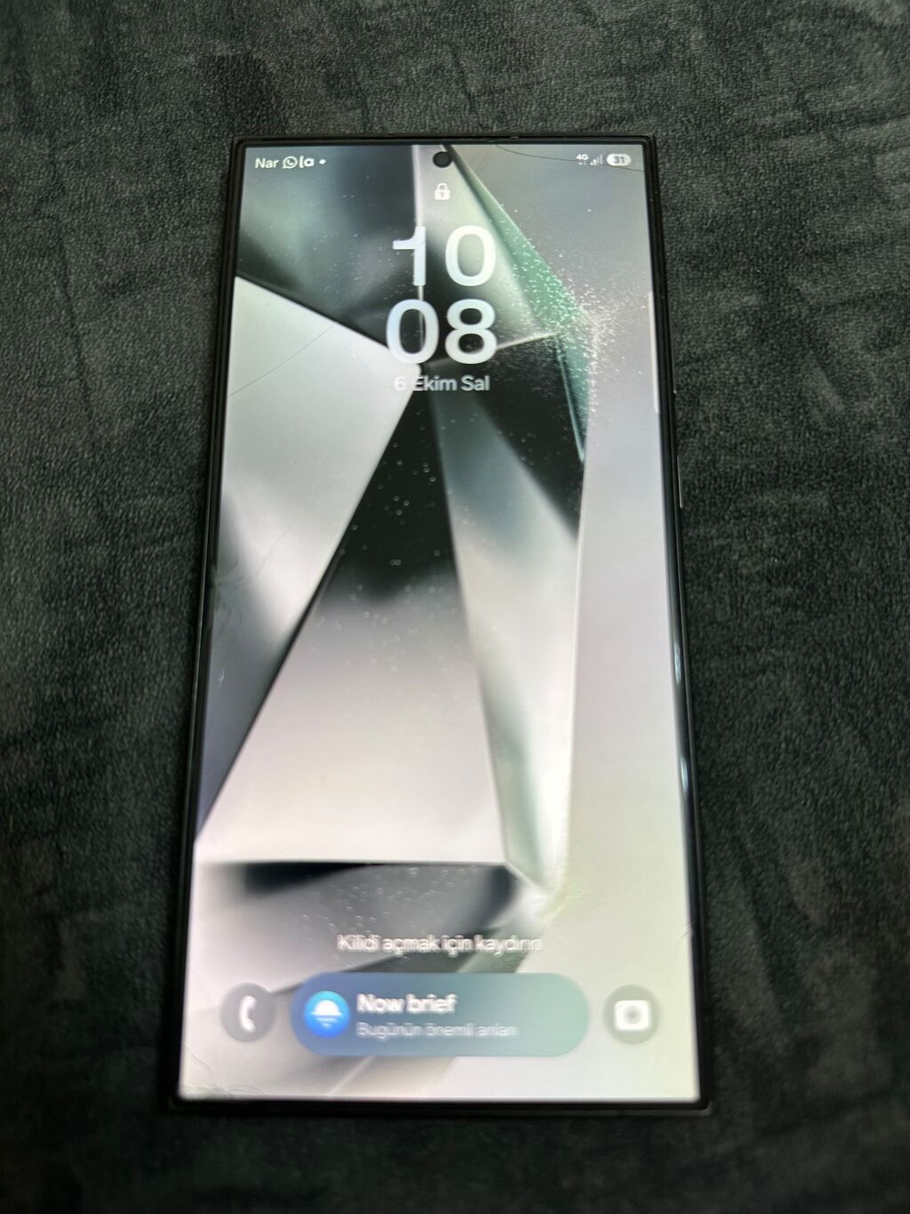 Samsung Galaxy S24 Ultra, 256 GB, rəng - Boz, Barmaq izi — Samsung, Bakı (2)