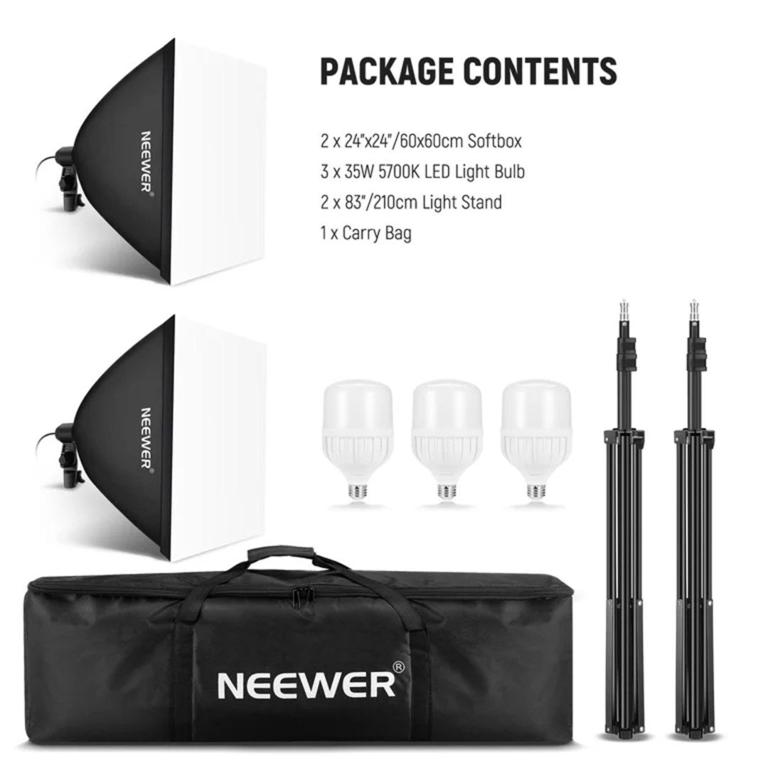 Neewer 700W Softboks Pack — Foto və video texnikası, Bakı (2)