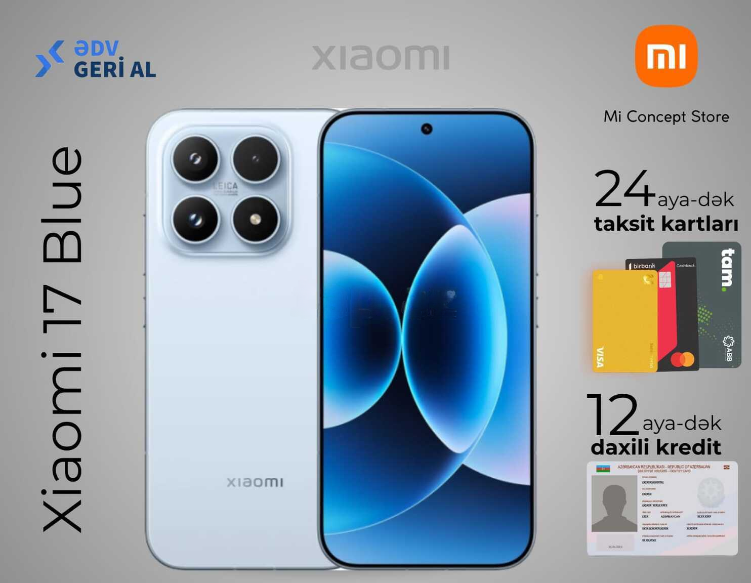 Xiaomi 17T, 12 GB — Bakı