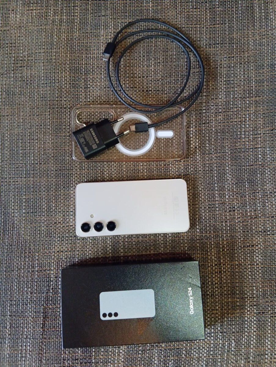 Samsung Galaxy S24 Amber Yellow 128GB/8GB — Smartfonlar, Bakı (2)