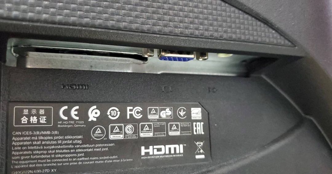 Monitor HP V214a — Kompüterlər və noutbuklar, Bakı (5)
