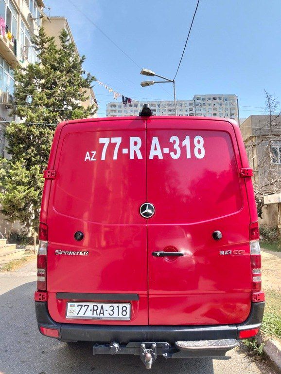 Mercedes Sprinter 313, 2.2 L, 2007 il, 387 000 km 77-RA-318 — Avtomobillər, Bakı (2)