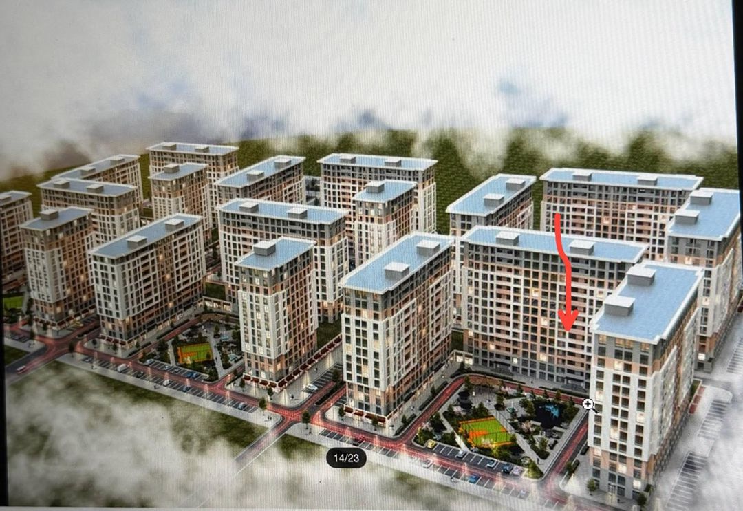 2 otaqlı studiya, 51.2 m², Sülh prospekti, giriş 26B, M6, m8, 26B (Sumqayıt Bağça Şəhər) — Mənzil, Sumqayıt (3)