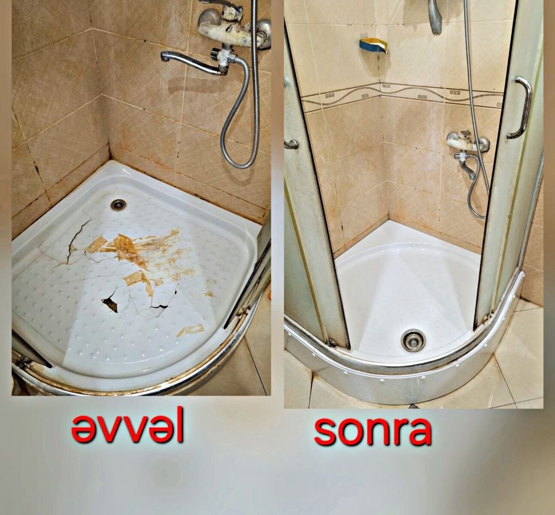Duş kabin altlığı 80-100 sm, Fiber Akrill, Avropa istehsalı — Duş kabin və bölmələr, Bakı (5)