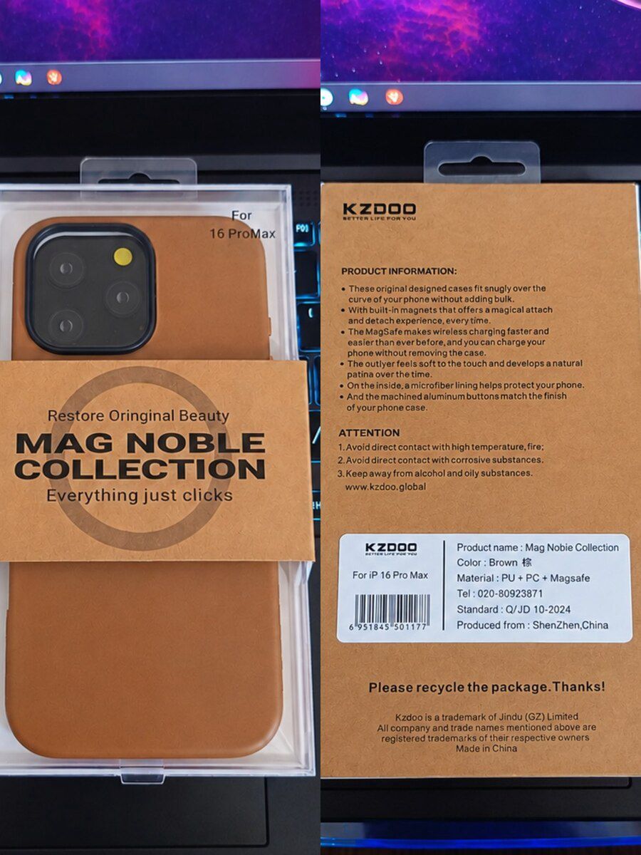 Apple iPhone 16 Pro Max Kzdoo Mag Noble Collection — Smartfonlar, Bakı