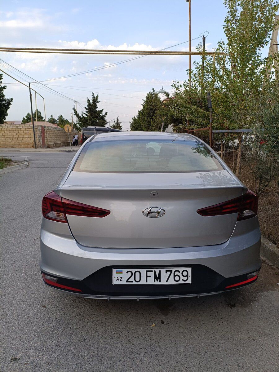 Hyundai Elantra, 2019 il 20-FM-769 — Avtomobillər, Bakı (5)