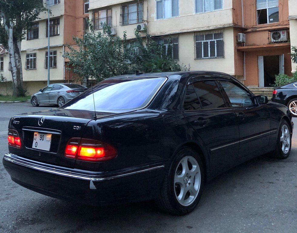 Mercedes E 220, 2.2 L, 1999 il, 347 000 km — Avtomobillər, Bakı (7)