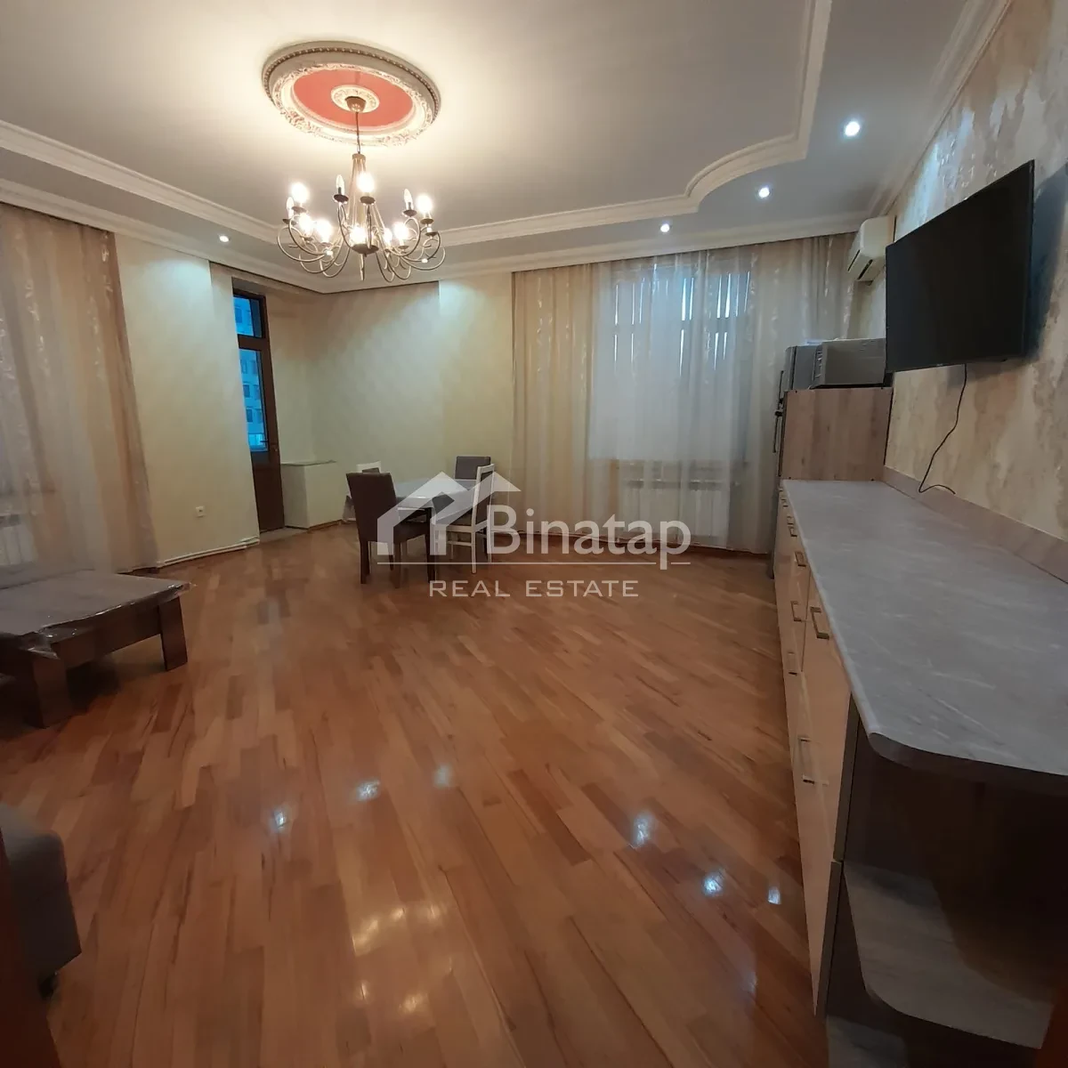 İcarəyə verilir 3 otaqlı yeni tikili 100 m², İnşaatçılar metrosu, Yasamal rayonu — Mənzil, Bakı (3)