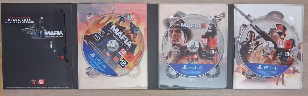 PS4 üçün Mafia Trilogy – rəsmi 2K buraxılışı Paketə daxildir — Konsol oyunları, Bakı (3)