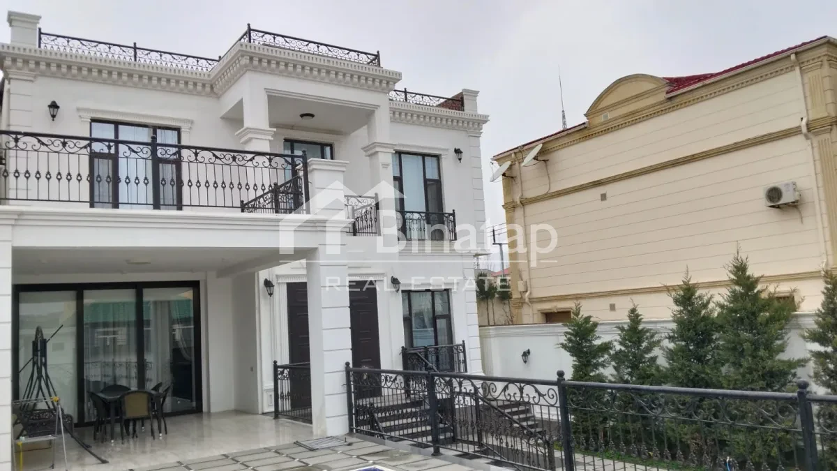 Satılır 5 otaqlı həyət evi / bağ evi 550 m², Badamdar qəsəbəsi, Səbail rayonu — Ev, villa, Bakı (2)