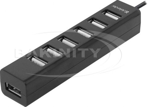 Defender USB Hub Quadro Promt Universal USB 2.0, 7 ports (83203) — 19.2 ₼ · Bakı · Kompüterlər və noutbuklar Defender USB Hub Quadro Promt Universal USB 2.0, 7 ports (83203) — Bakı
