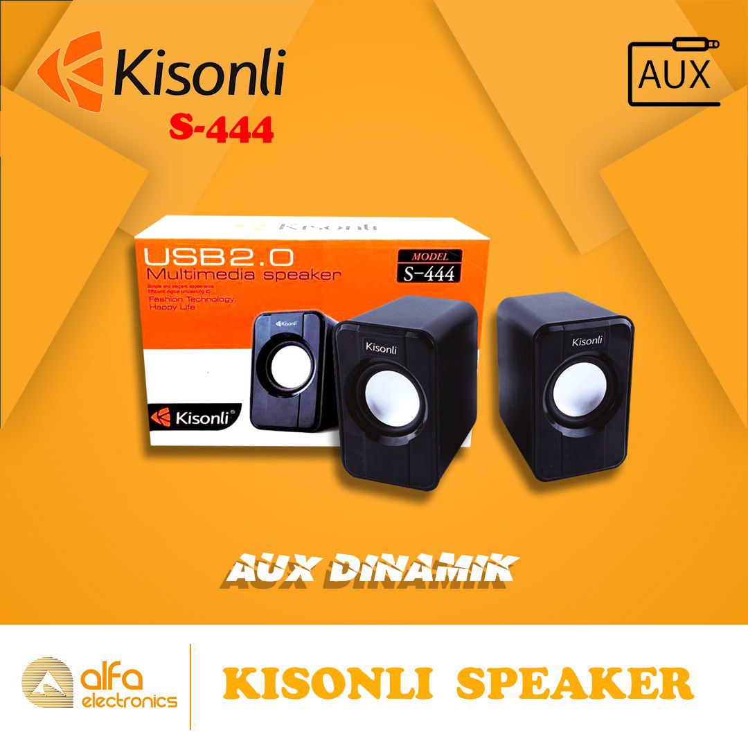 Stereo akustik sistem "Kisonli S-444" — Səs texnikası, Bakı (6)