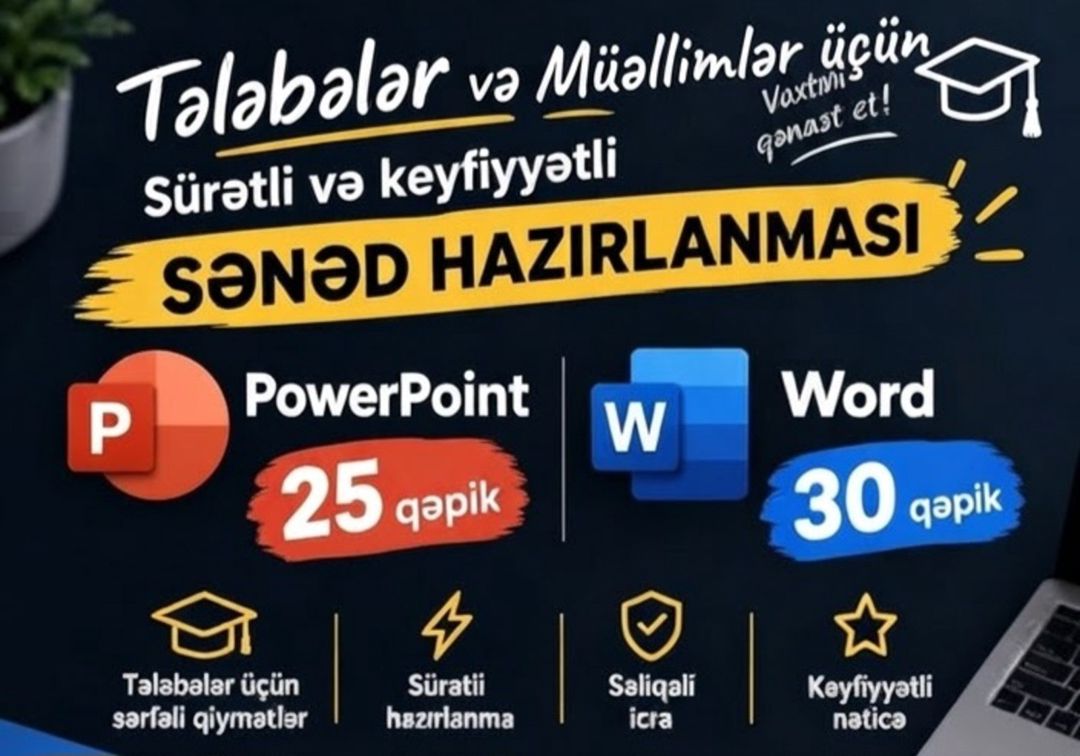 Word və excell mətnlərin yığılması — Reklama, IT, marketing, Bakı