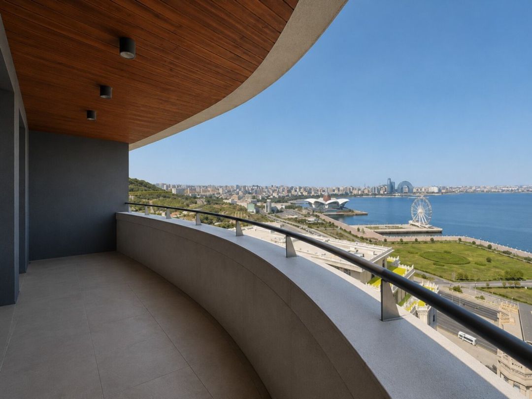 Satılır 5 otaqlı yeni tikili 303 m² — Mənzil, Bakı