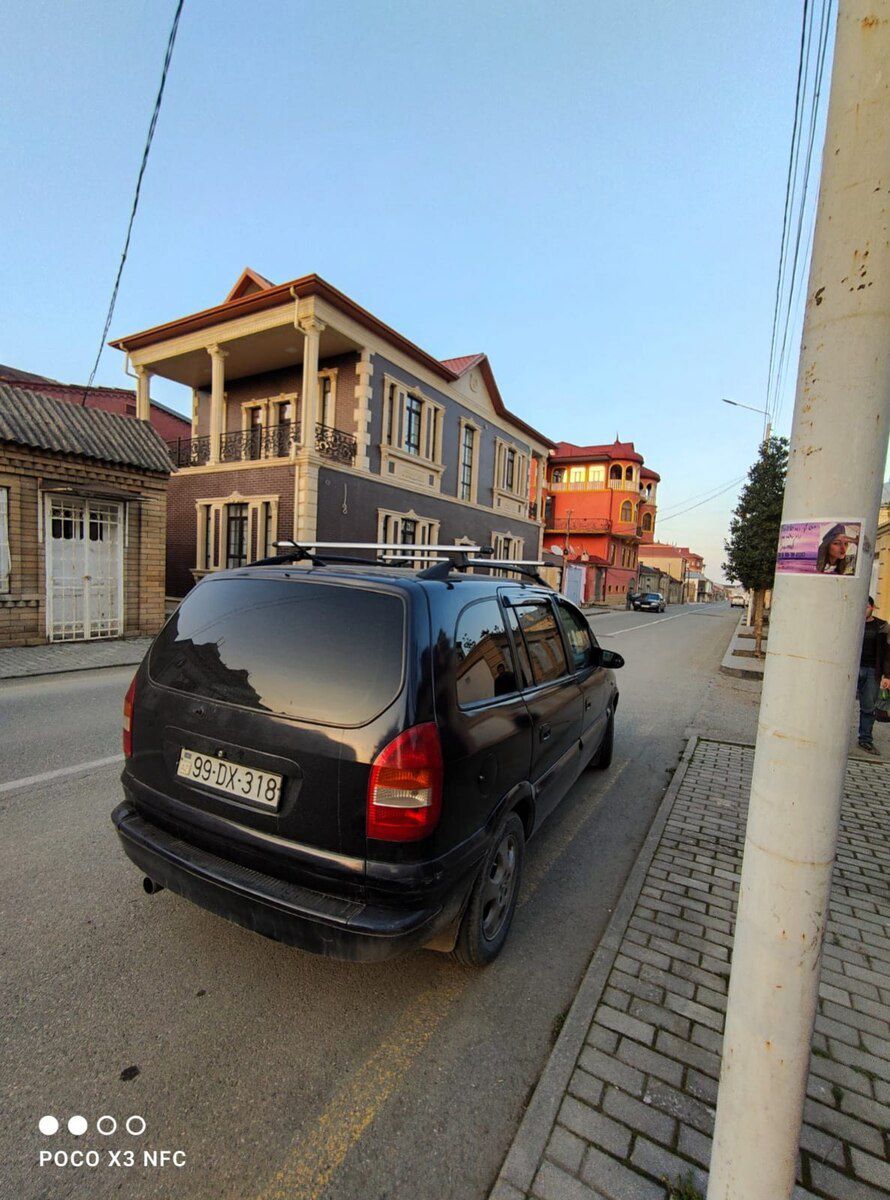 Opel Zafira, 2001 il 99-DX-318 — Avtomobillər, Quba (4)