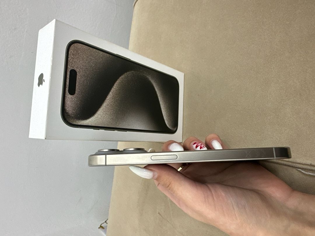 Apple iPhone 15 Pro Natural Titanium 256GB/8GB — Smartfonlar, Bakı (4)