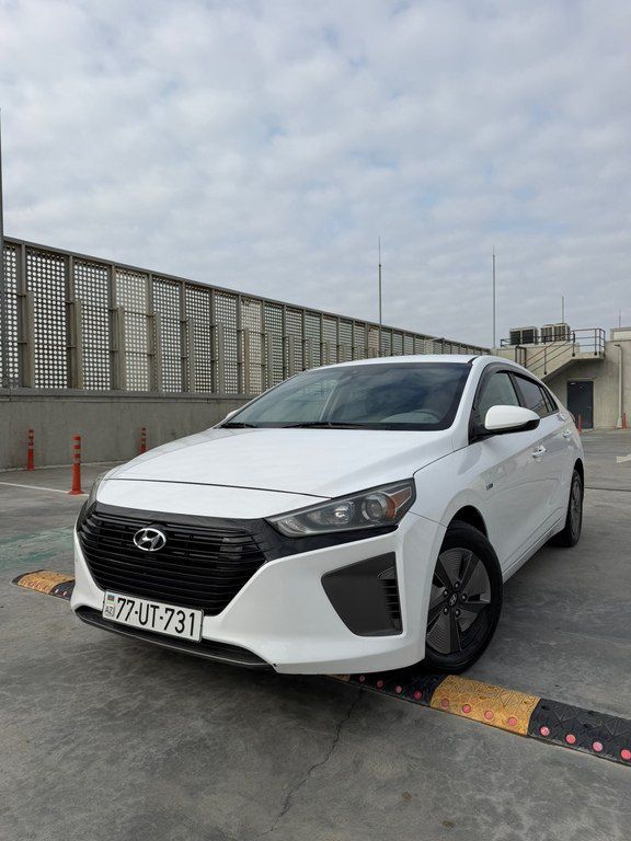Hyundai Ionıq, 1.6 L, 1.56 kWh, 2017 il, 170 500 km 77-UT-731 — Avtomobillər, Bakı
