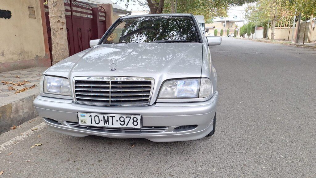 Mercedes C 200, 2.0 L, 1998 il, 363 666 km 10-MT-978 — Avtomobillər, Ağcabədi (6)