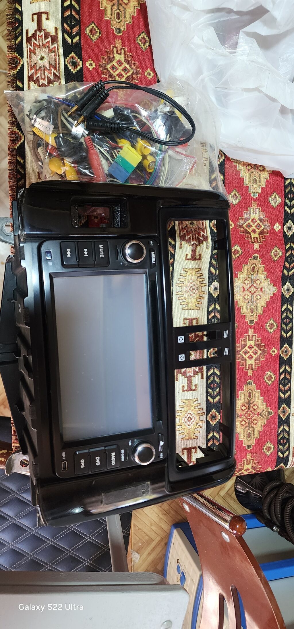 Toyota Land Cruiser Prado üçün multimedia başlıq (orijinal panel ilə) — Avtomobil akustikası, Bakı (2)