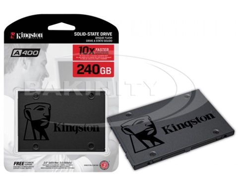 SSD Kingston 240GB SA400S37/240G — 90.6 ₼ · Bakı · Sabit diskləri SSD Kingston 240GB SA400S37/240G — Bakı