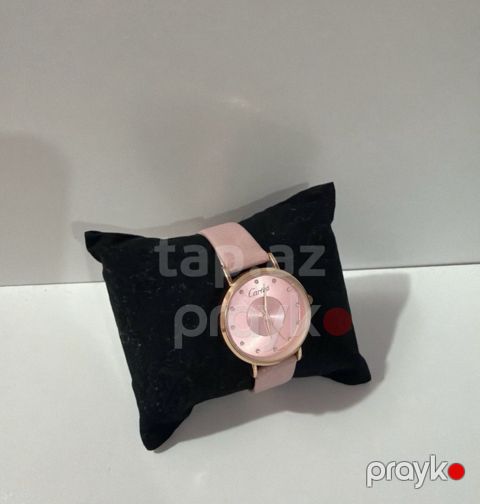 Pembe dəri kəmərli Lorela qol saatı — Bakı