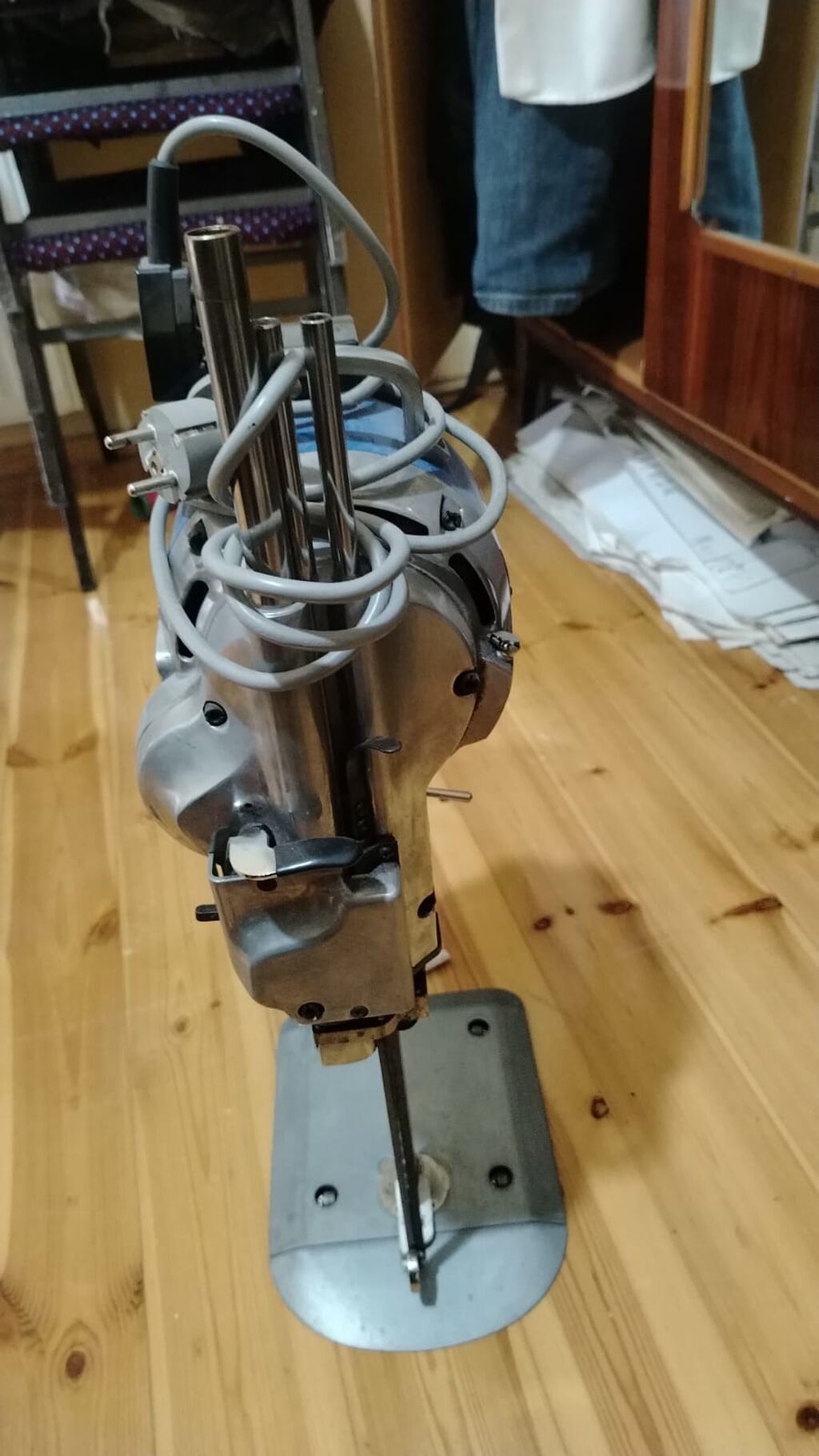 Jukky marka parça kəsmə maşını - Elektriklə işləyən stolüstü kəsici — Stanoklar, Digah (2)
