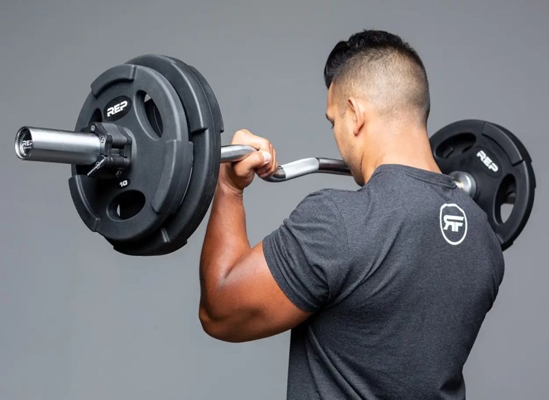 Ez Curl Barbell Bar F50 ştanq qrifi — İdman, hobi, istirahət, Bakı (2)